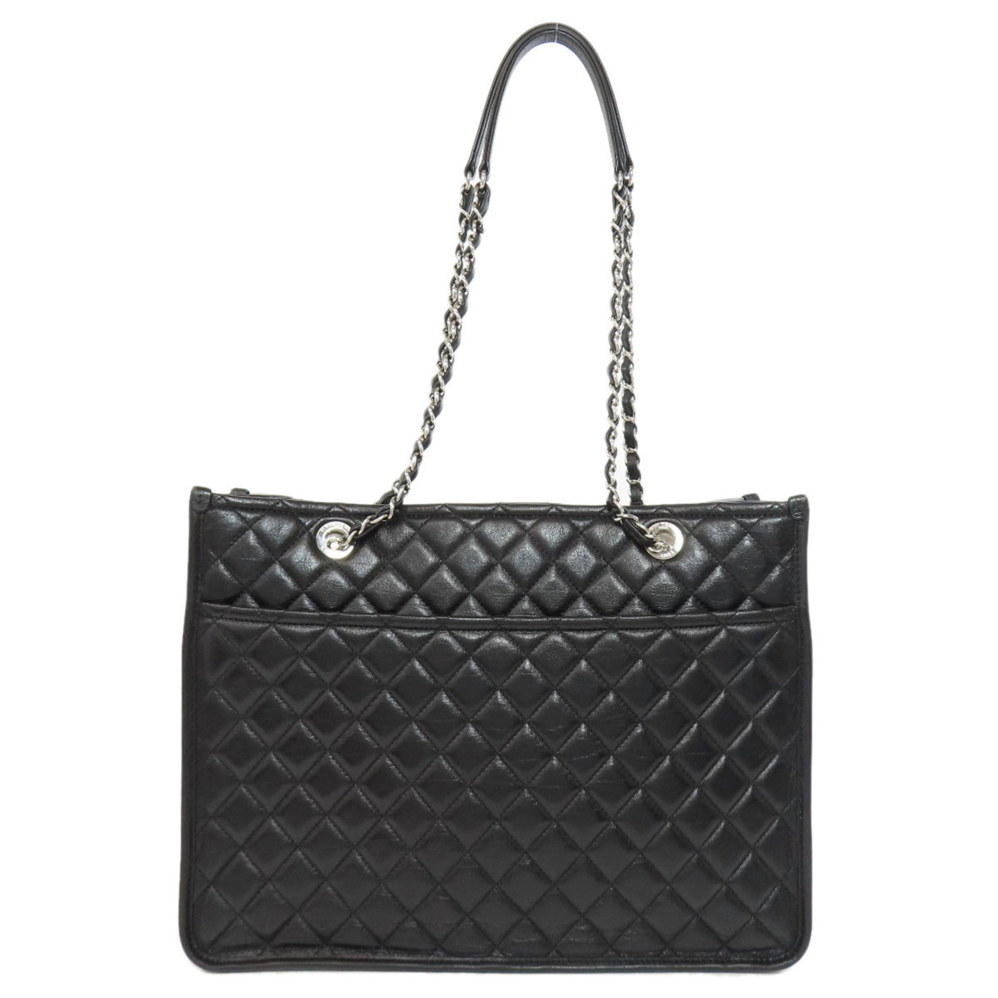 Chanel Matelasse Chain Bag Tote Lambskin Women's CHANEL