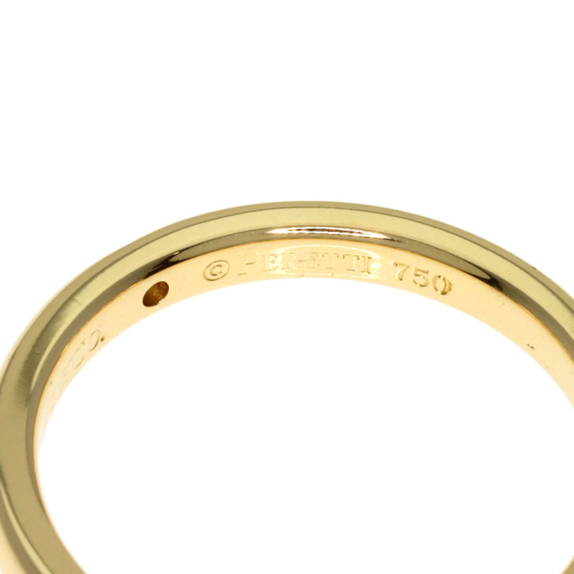 Tiffany Classic Wedding Band 1P Diamond Ring, 18K Yellow Gold, Women's, TIFFANY&Co.