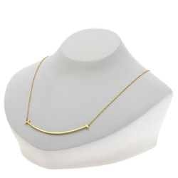 Tiffany T Smile Large Necklace K18 Yellow Gold Women's TIFFANY&Co.