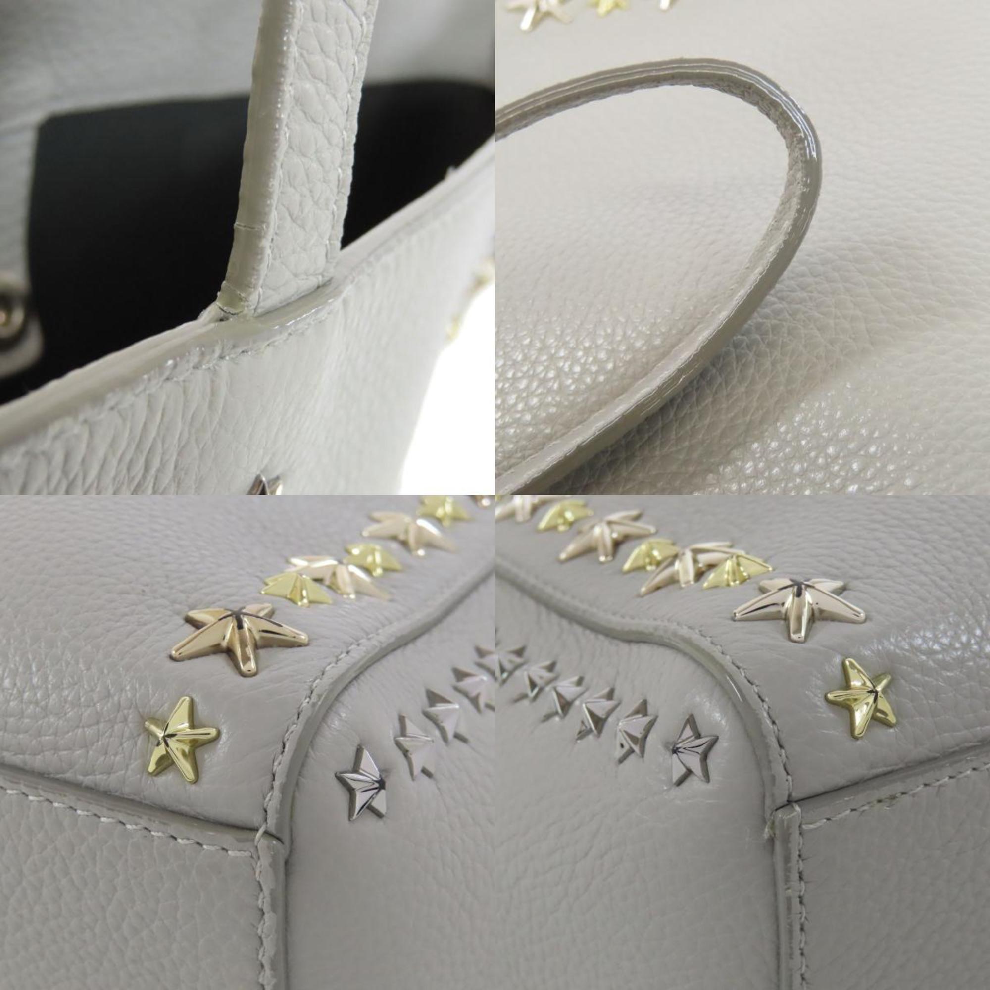 Jimmy Choo Pegasi Handbag Leather Women's