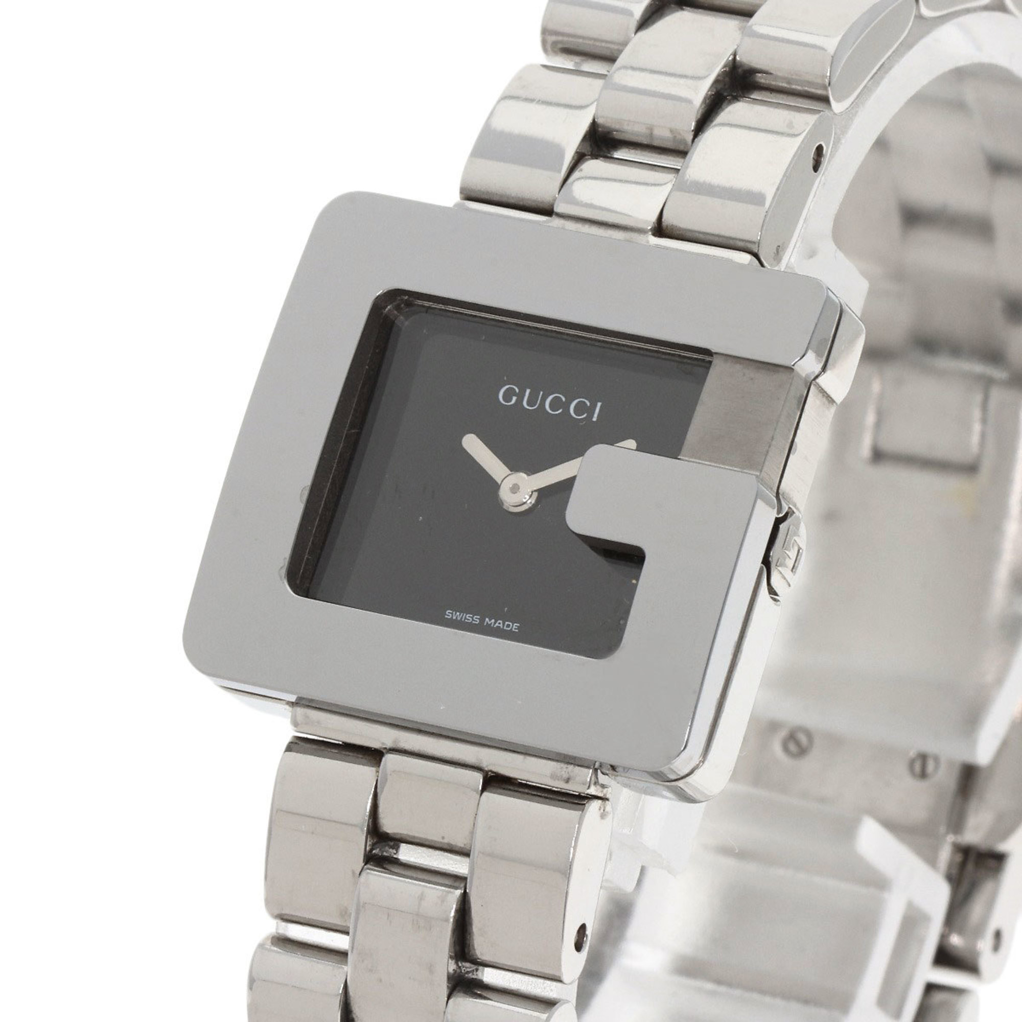 Gucci 3600L Square Face Watch Stainless Steel SS Ladies GUCCI