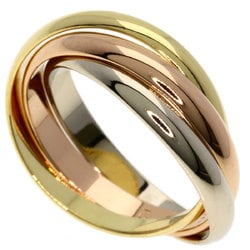 Cartier Trinity SM #48 Ring K18 Yellow Gold K18WG K18PG Women's CARTIER