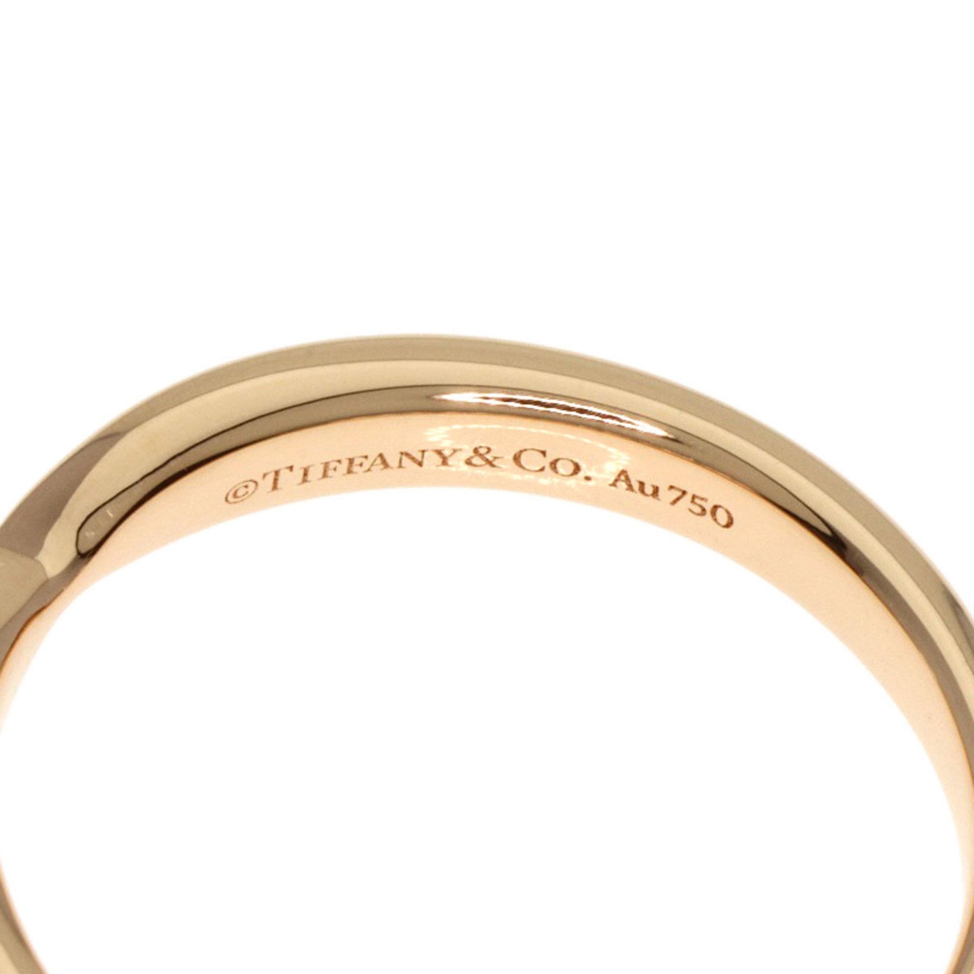 Tiffany Harmony Wedding Band Ring, 18K Pink Gold, Women's, TIFFANY&Co.