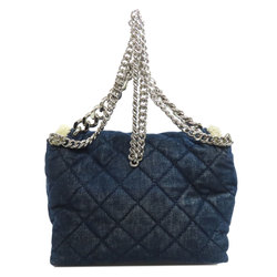 Stella McCartney Chain Shoulder Handbag Denim Women's