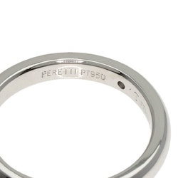 Tiffany Stacking Band 1P Diamond Ring, Platinum PT950, Women's, TIFFANY&Co.