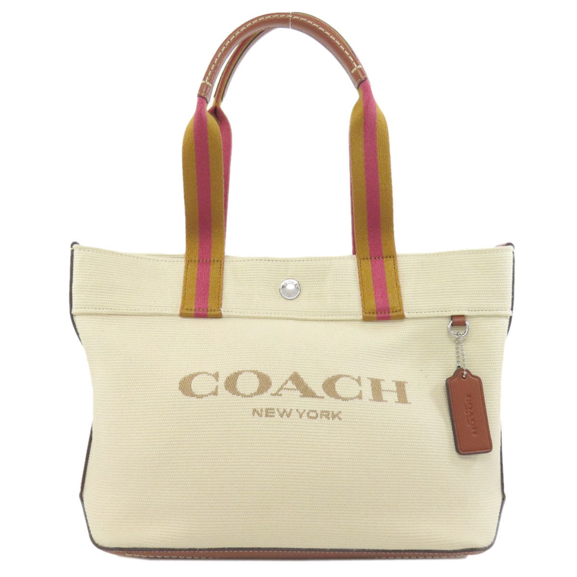 Coach CK168 Small Tote Handbag Canvas Women's COACH