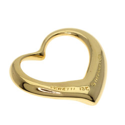 Tiffany Heart Pendant Top K18 Yellow Gold Women's TIFFANY&Co.