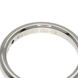 Tiffany Stacking Band 1P Diamond Ring, Platinum PT950, Women's, TIFFANY&Co.