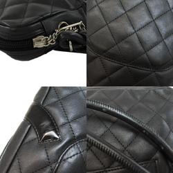 CHANEL Cambon Line Shoulder Bag Calfskin Women's