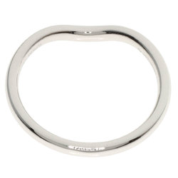 Tiffany & Co. Curved Band Diamond Ring, Platinum PT950, Women's, TIFFANY