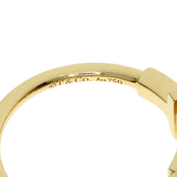 Tiffany T Wire Ring, 18k Yellow Gold, Women's, TIFFANY&Co.