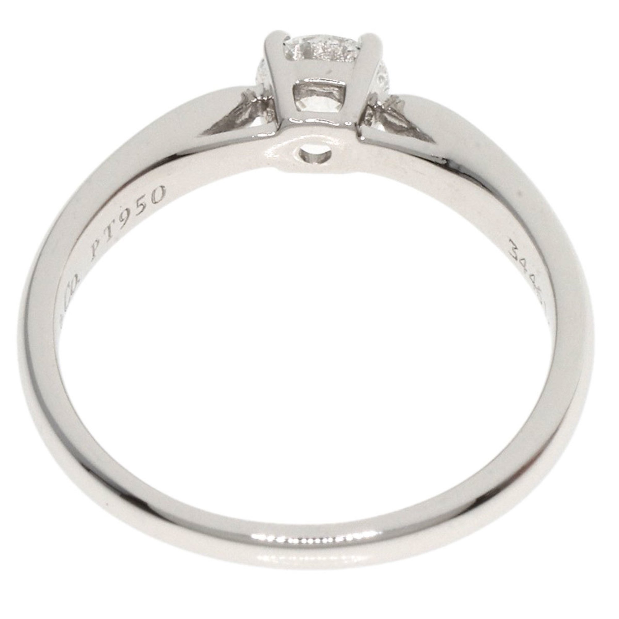 Tiffany Harmony Solitaire Diamond Ring, Platinum PT950, Women's, TIFFANY&Co.