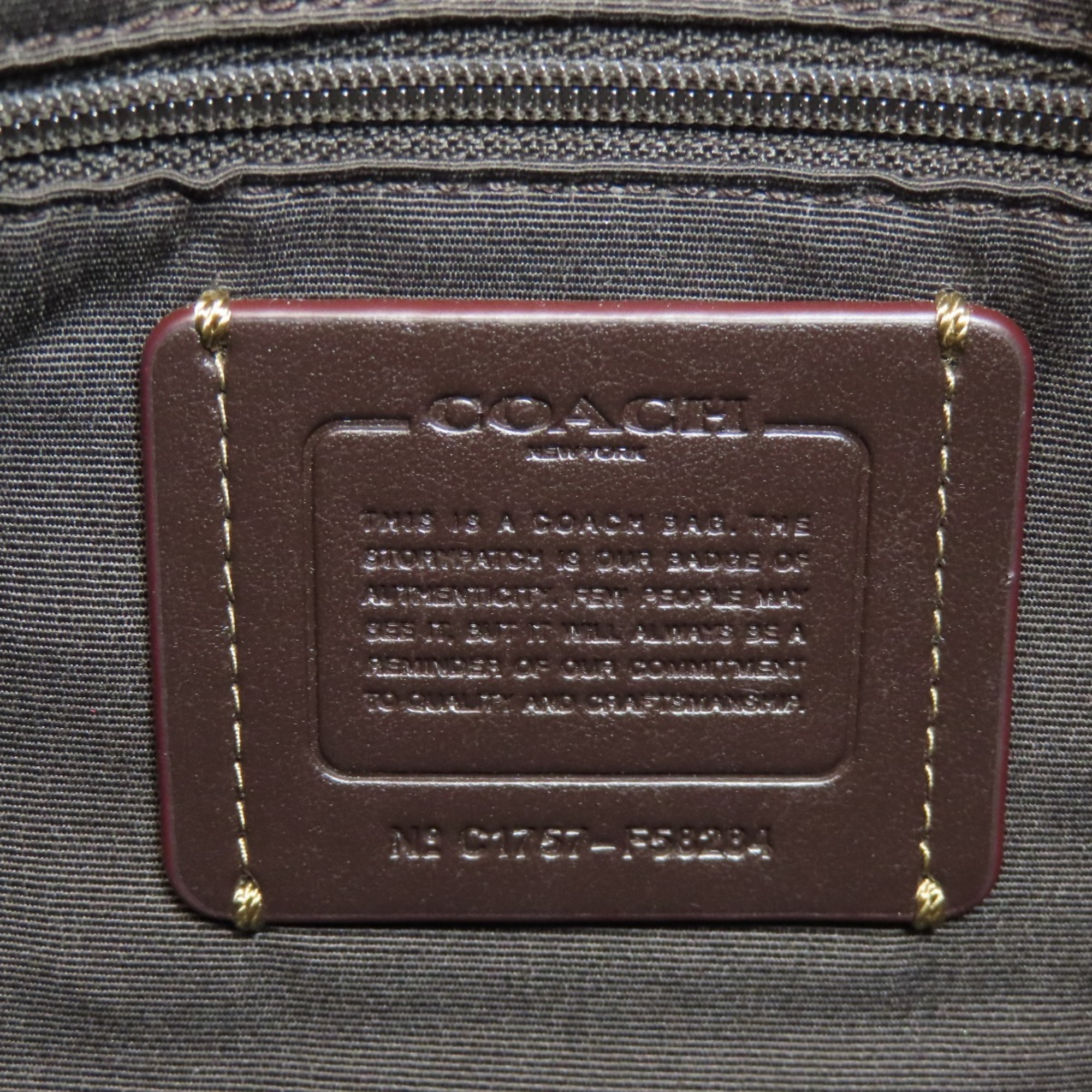 Coach F58284 Signature Handbag Canvas Women's COACH