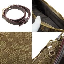 Coach F58284 Signature Handbag Canvas Women's COACH