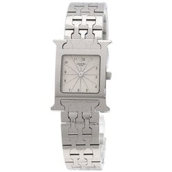 Hermes HH1.120 H Watch Stainless Steel SS Ladies HERMES