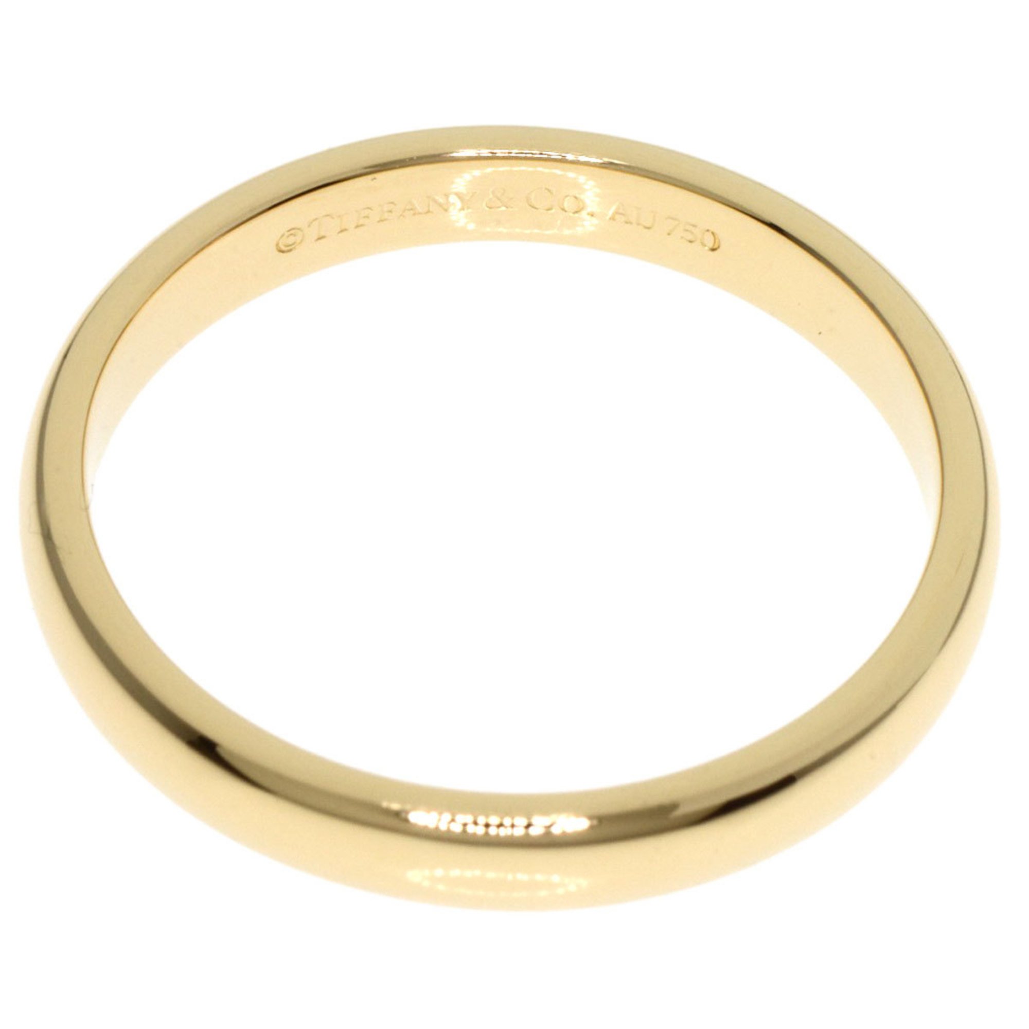 Tiffany Classic Wedding Band Ring, 18K Yellow Gold, Women's, TIFFANY&Co.