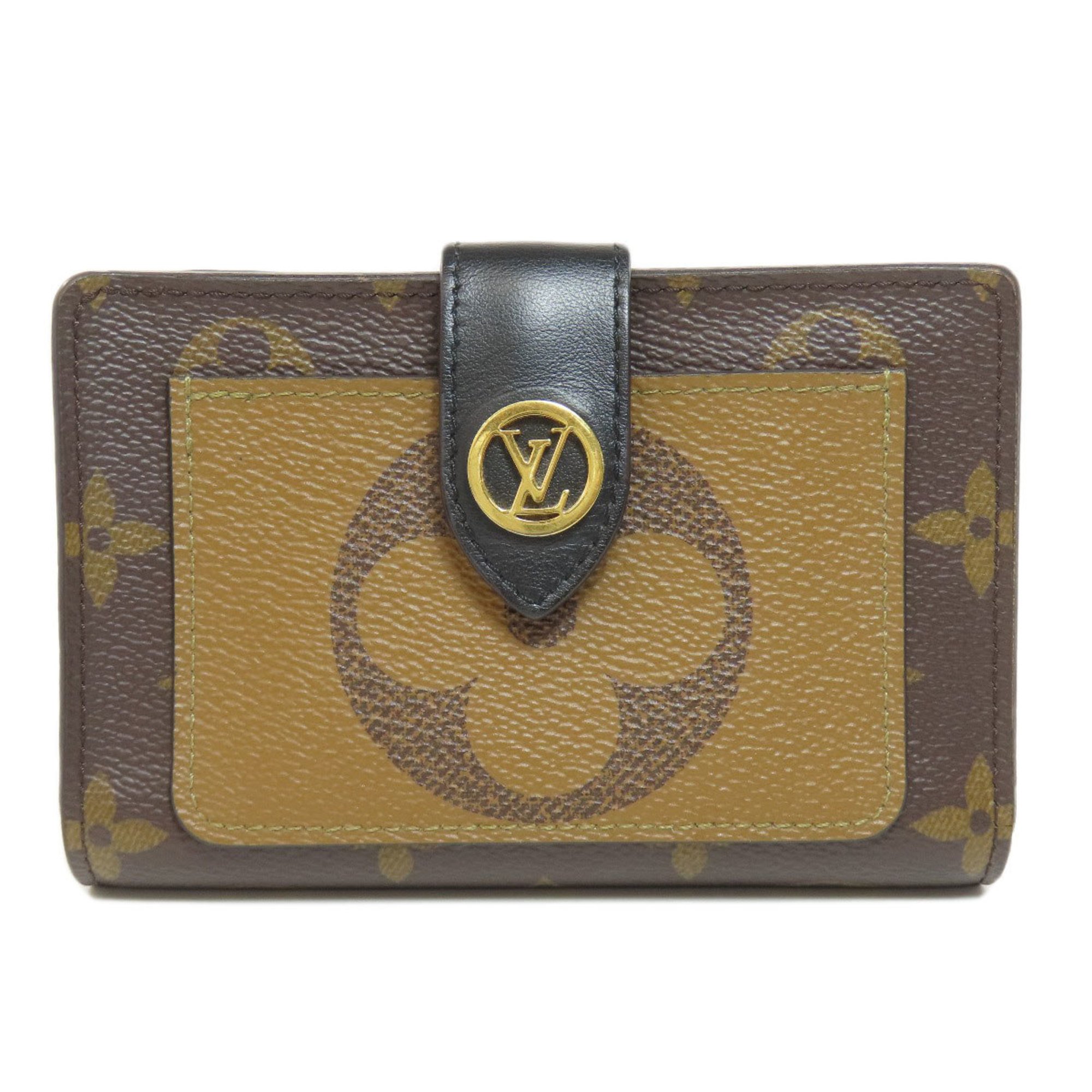 Louis Vuitton M69432 Juliet Portefeuille Bi-fold Wallet Monogram Reverse Women's LOUIS VUITTON