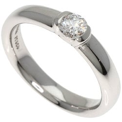 Tiffany & Co. Dots Solitaire Diamond Ring, Platinum PT950, Women's, TIFFANY