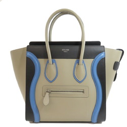 CELINE Luggage Micro Handbag in Calf Leather for Women