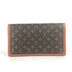 LOUIS VUITTON M51810 Monogram Pochette Dame GM Pouch Clutch Bag Canvas Women's Brown