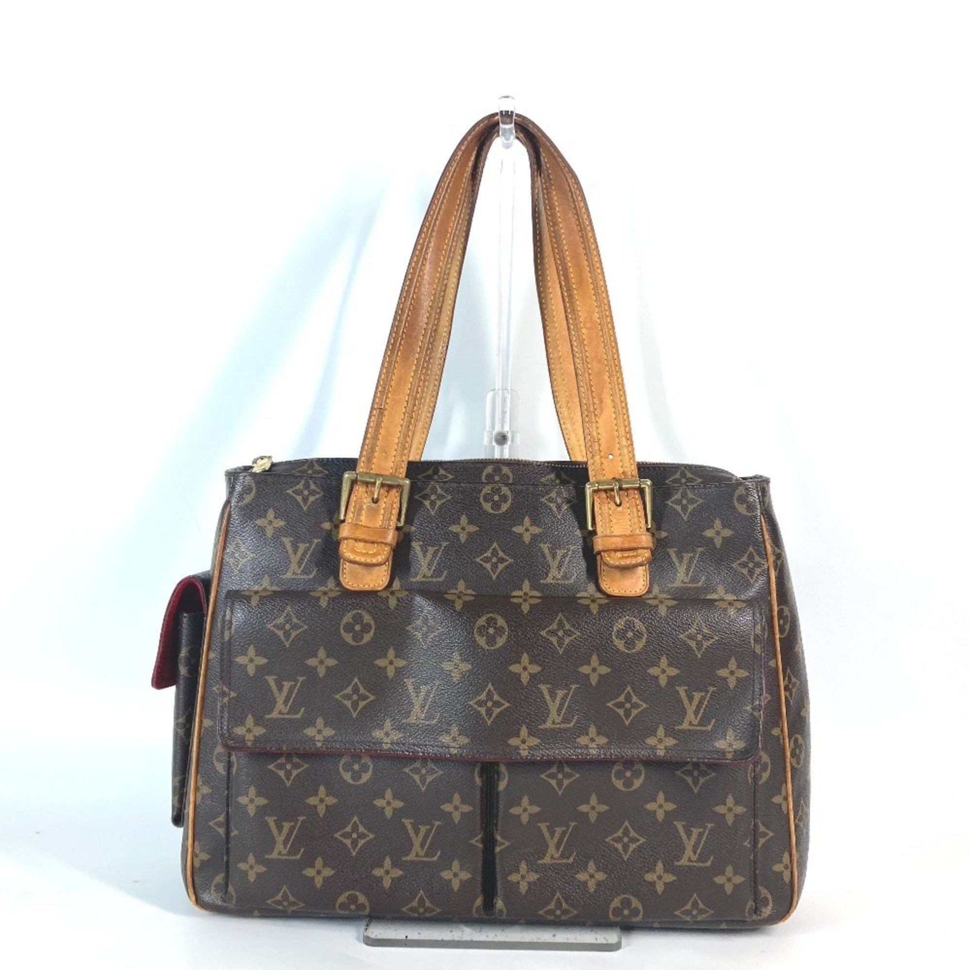 LOUIS VUITTON M51162 Monogram Multiply Cite Tote Bag Shoulder Canvas Women's Brown