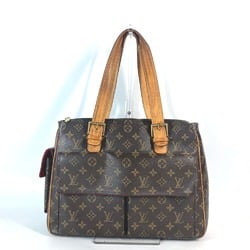 LOUIS VUITTON M51162 Monogram Multiply Cite Tote Bag Shoulder Canvas Women's Brown