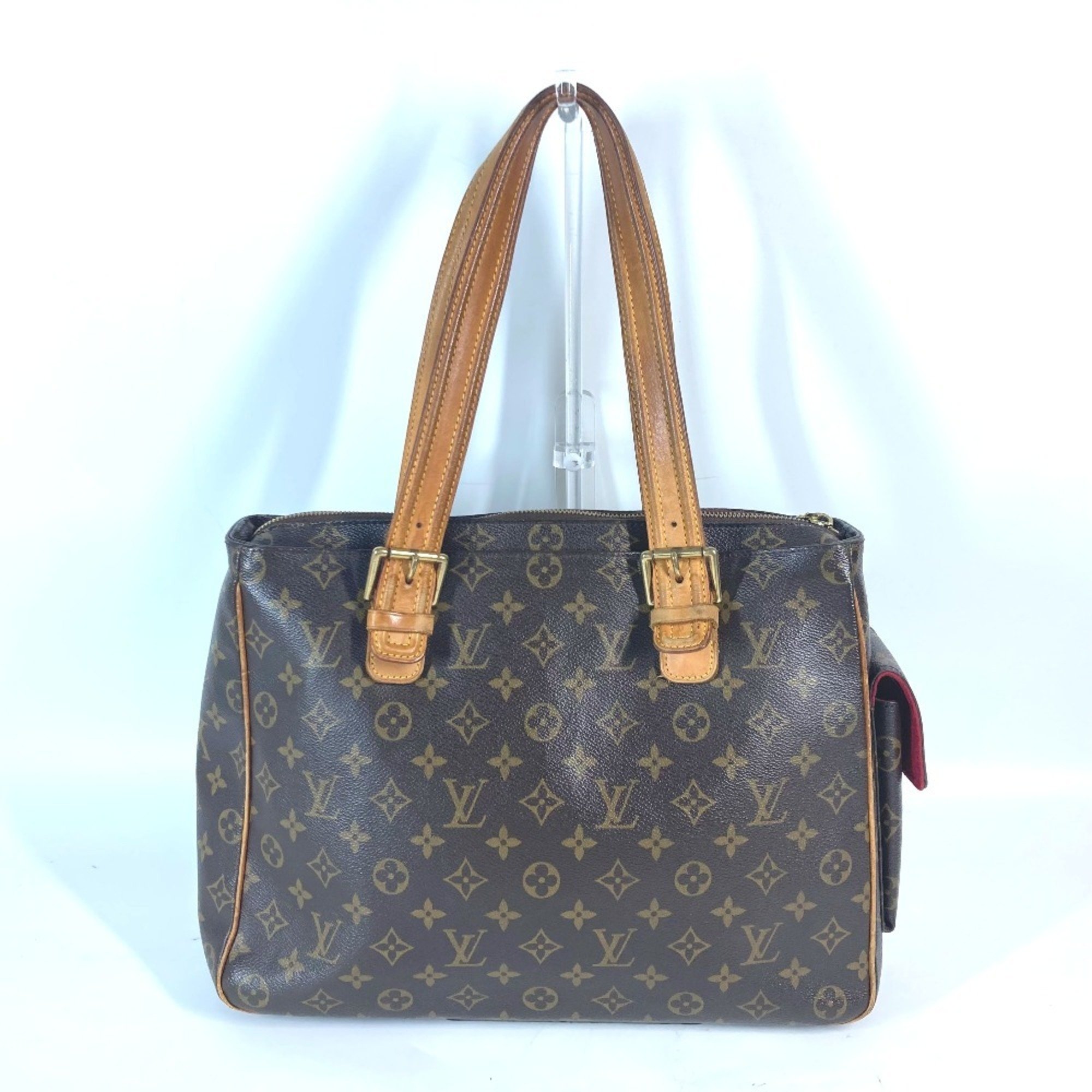 LOUIS VUITTON M51162 Monogram Multiply Cite Tote Bag Shoulder Canvas Women's Brown