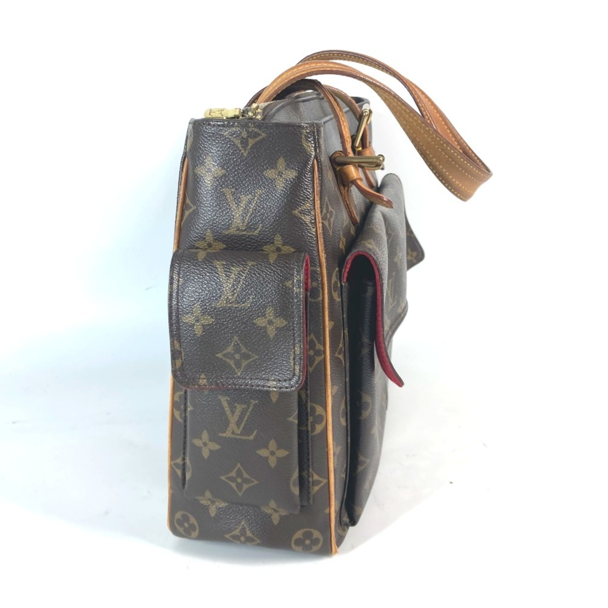 LOUIS VUITTON M51162 Monogram Multiply Cite Tote Bag Shoulder Canvas Women's Brown