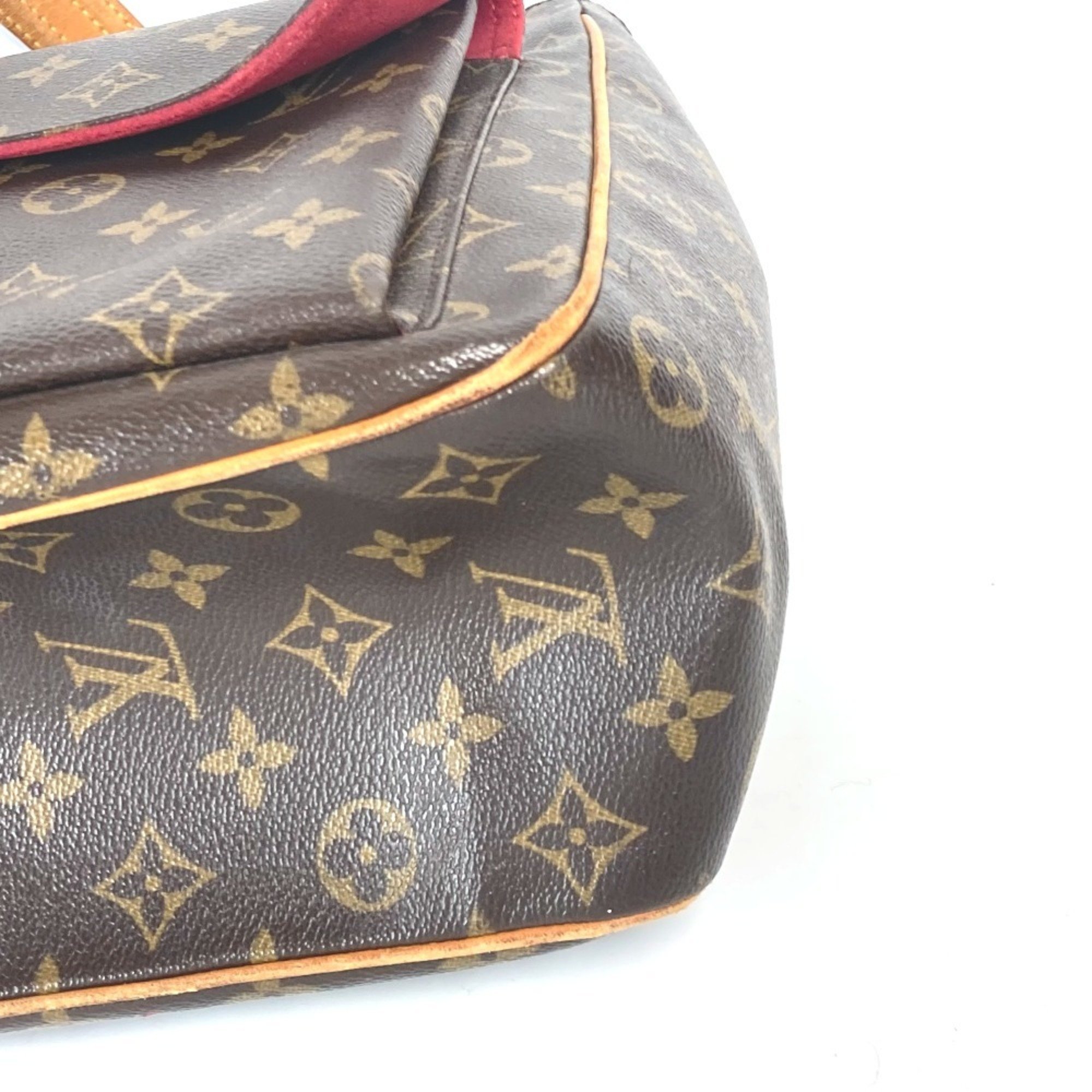 LOUIS VUITTON M51162 Monogram Multiply Cite Tote Bag Shoulder Canvas Women's Brown