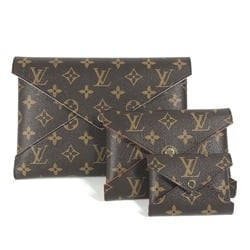 LOUIS VUITTON M62034 Monogram Pochette Kirigami Pouch Set of 3 Clutch Bag Canvas Women's Brown