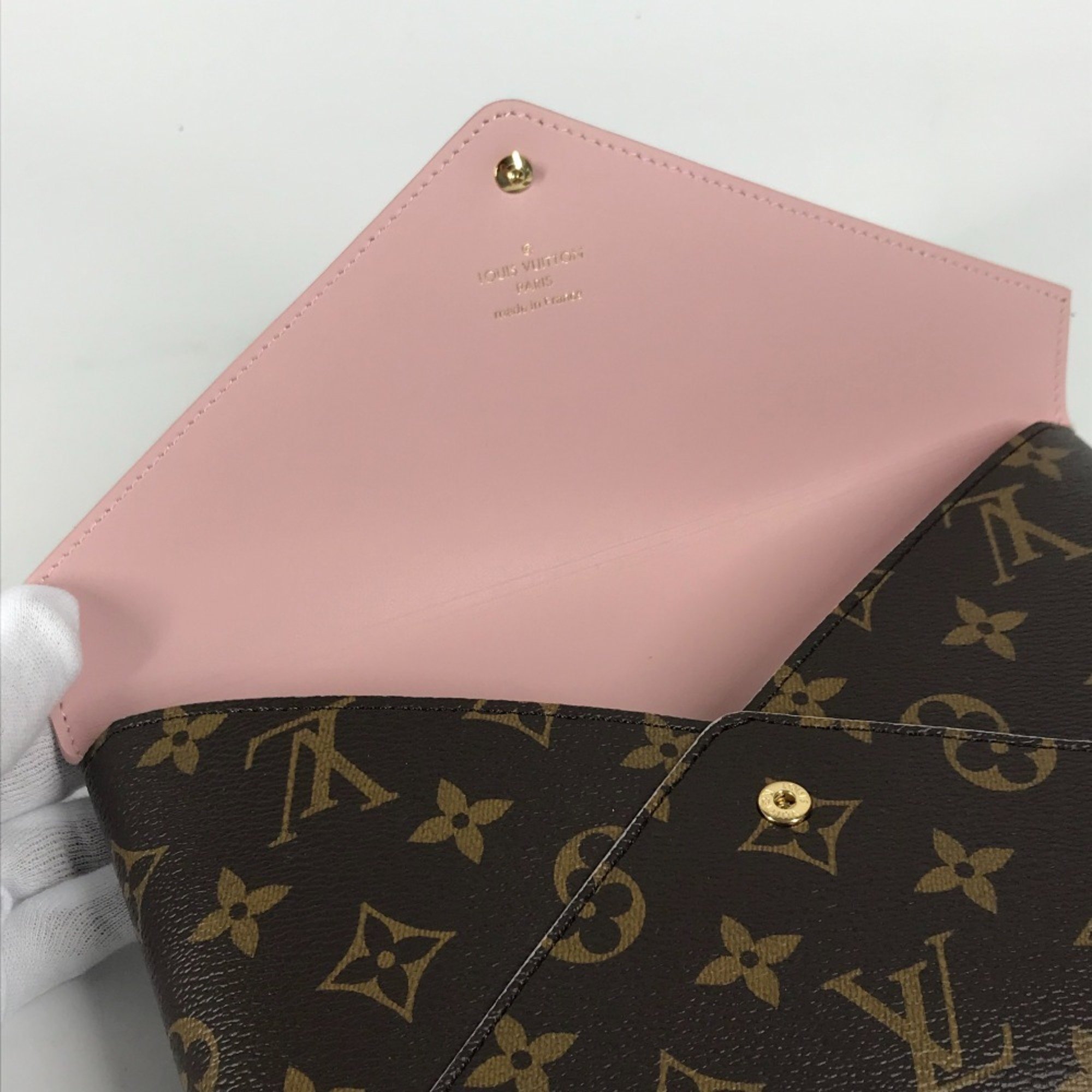 LOUIS VUITTON M62034 Monogram Pochette Kirigami Pouch Set of 3 Clutch Bag Canvas Women's Brown