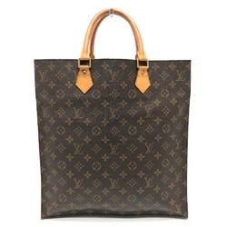 LOUIS VUITTON M51140 Sac Plat Tote Bag, Monogram Canvas, Women's, Brown