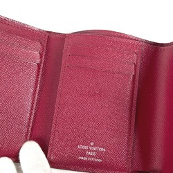 LOUIS VUITTON M62171 Epi Portefeuille Victorine Compact Wallet Tri-fold Leather Women's Fuchsia Purple