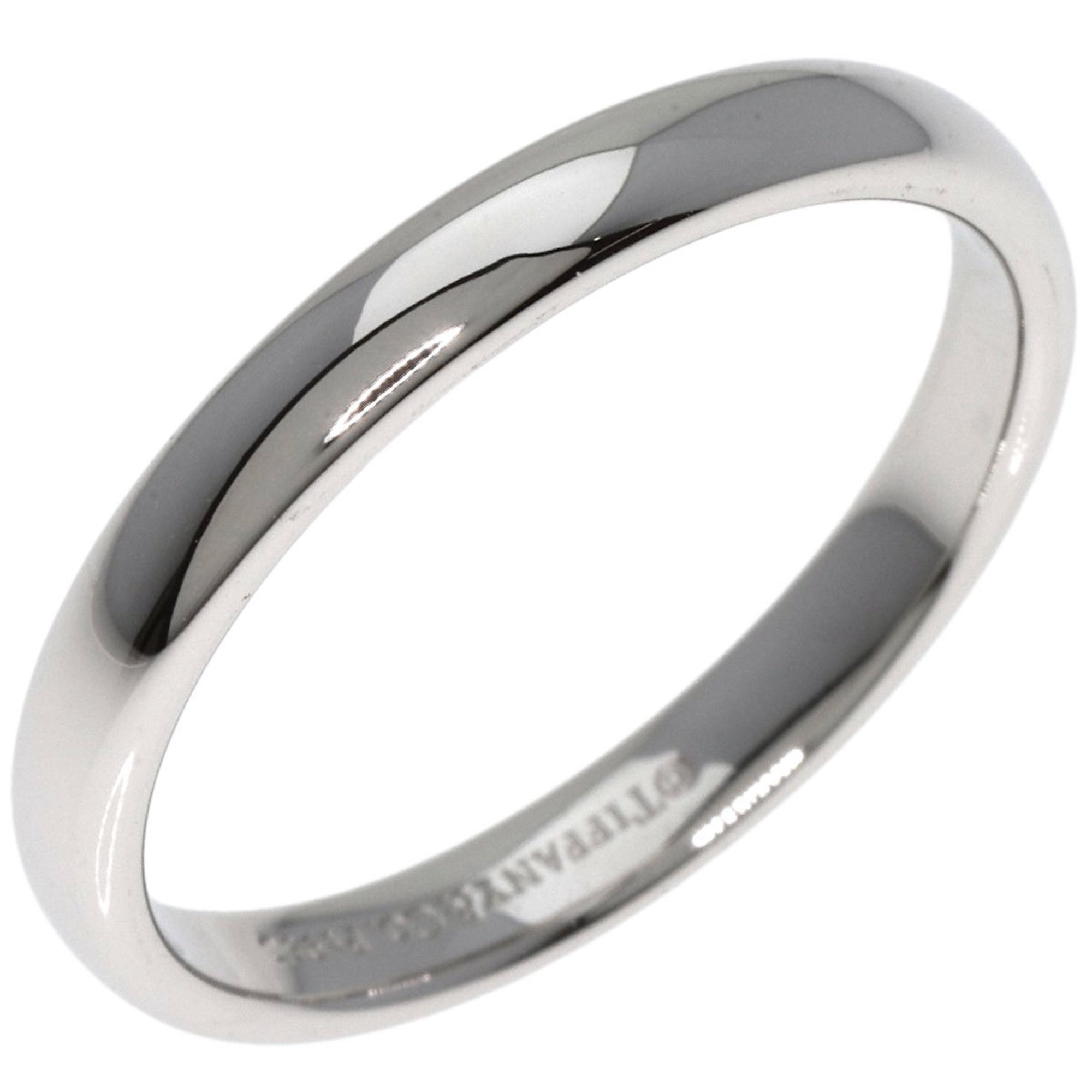 Tiffany & Co. Wedding Band Ring, Platinum PT950, Women's, TIFFANY