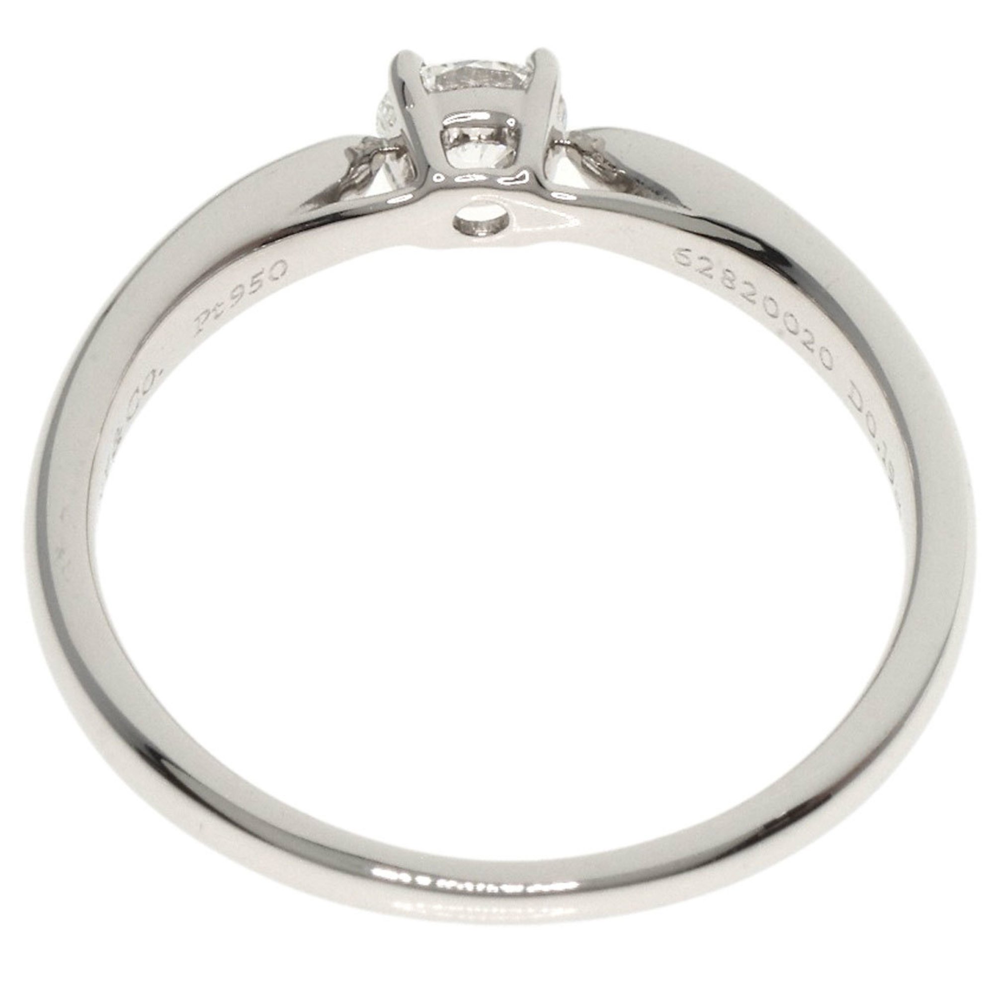 Tiffany Harmony Solitaire Diamond Ring, Platinum PT950, Women's, TIFFANY&Co.