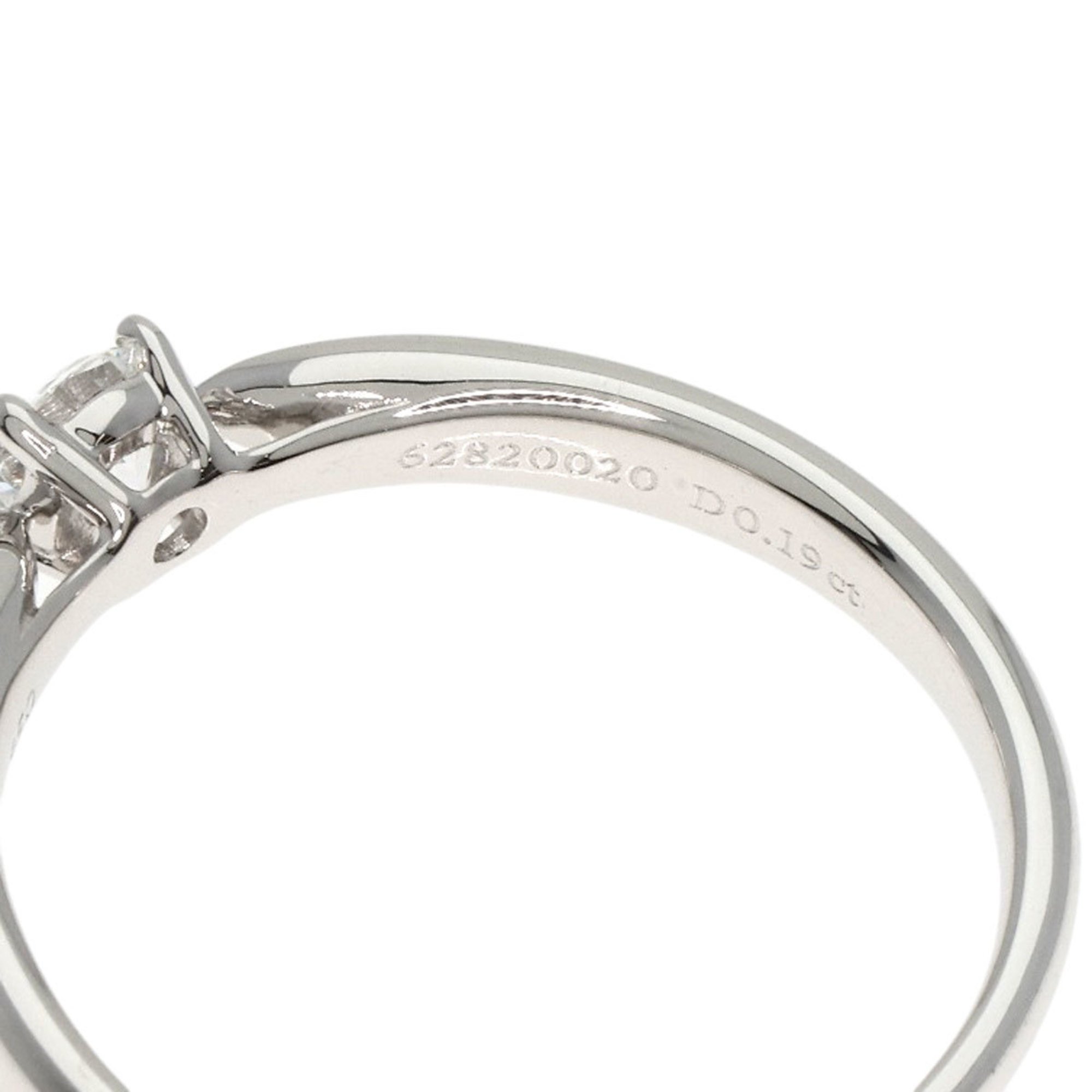 Tiffany Harmony Solitaire Diamond Ring, Platinum PT950, Women's, TIFFANY&Co.