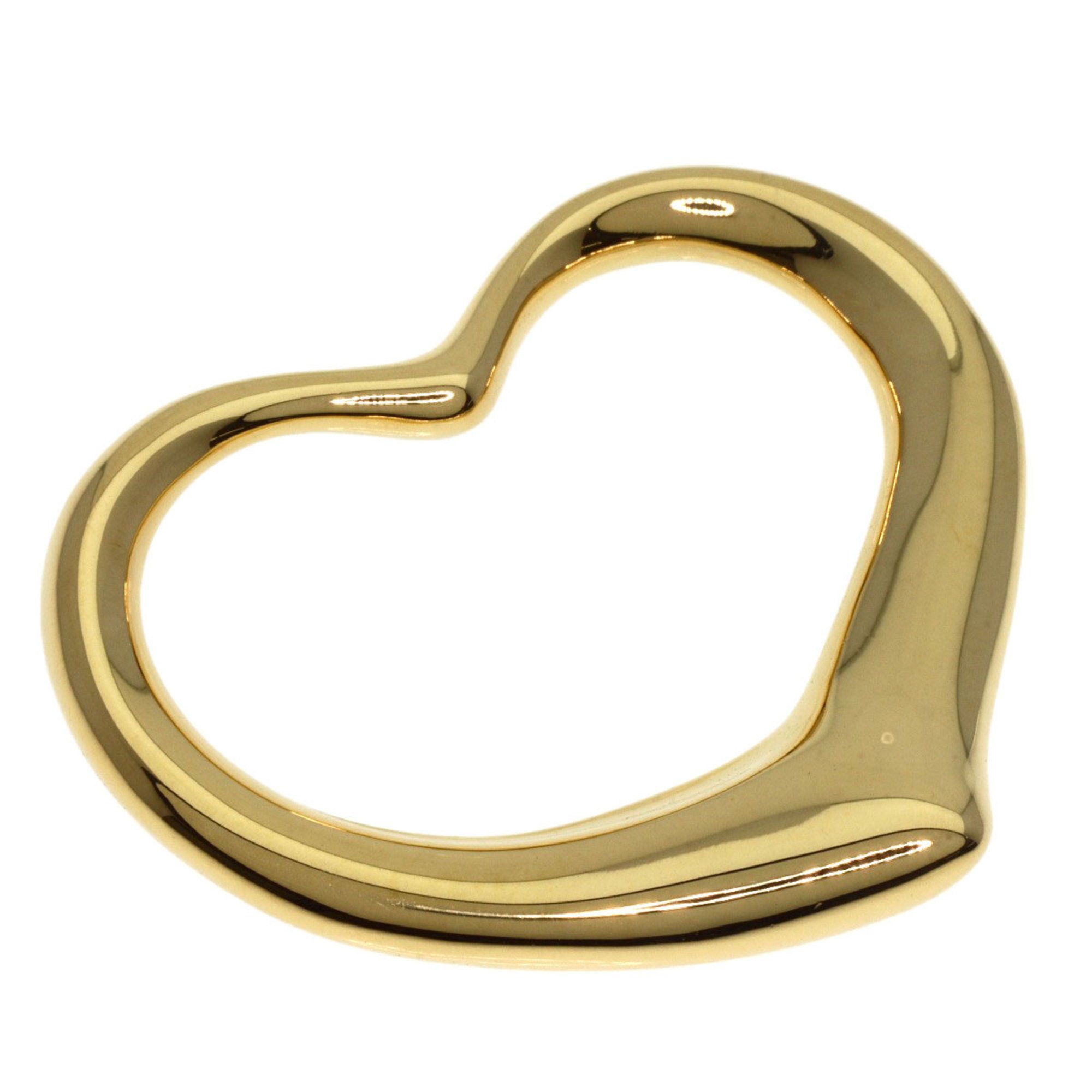 Tiffany Heart Pendant Top K18 Yellow Gold Women's TIFFANY&Co.