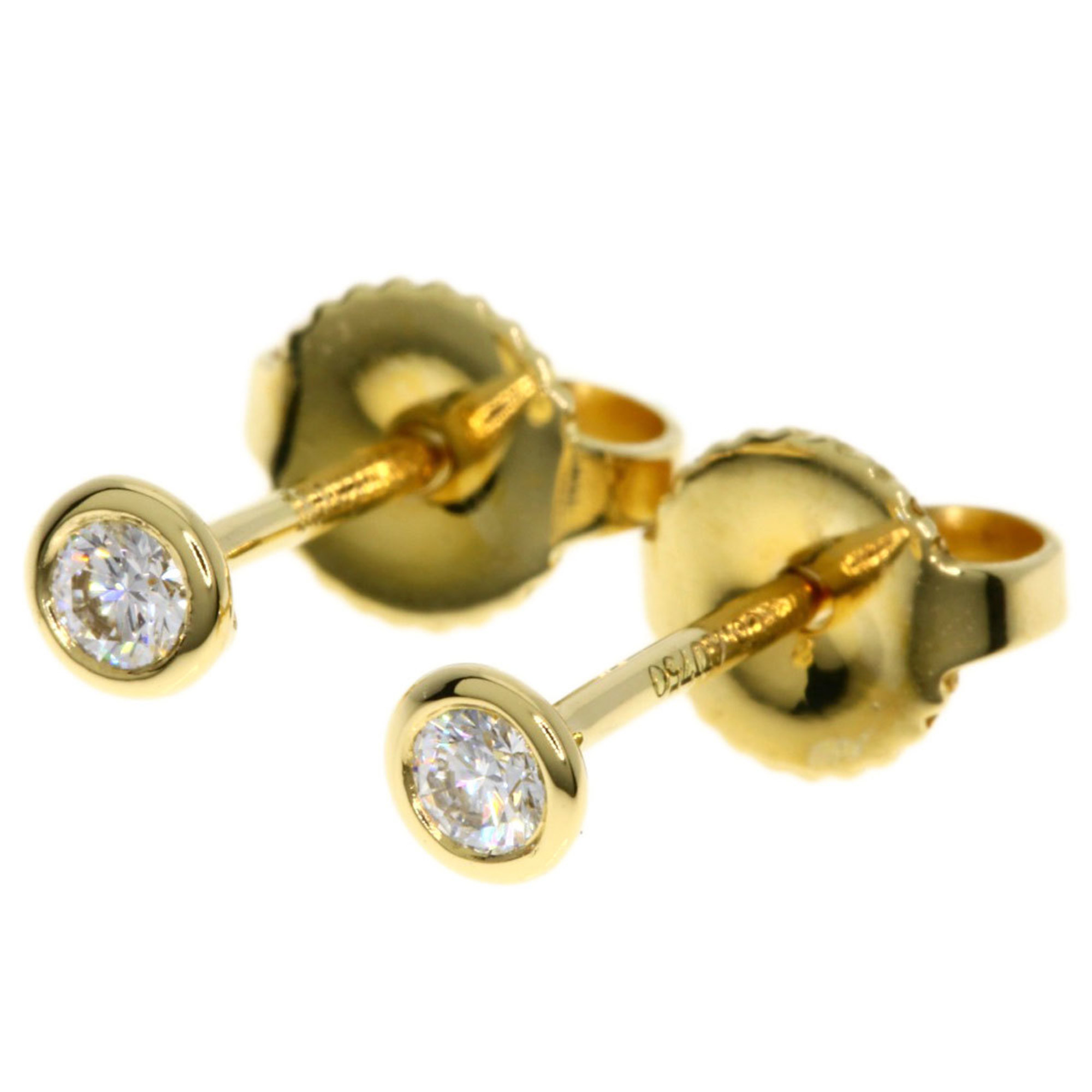 Tiffany & Co. by the Yard Diamond Earrings, 18K Yellow Gold, Women's, TIFFANY