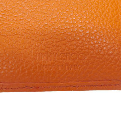 Jimmy Choo Star Motif Bi-fold Wallet Leather Women's