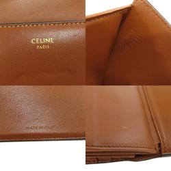 CELINE Triomphe Bi-fold Wallet Leather Women's