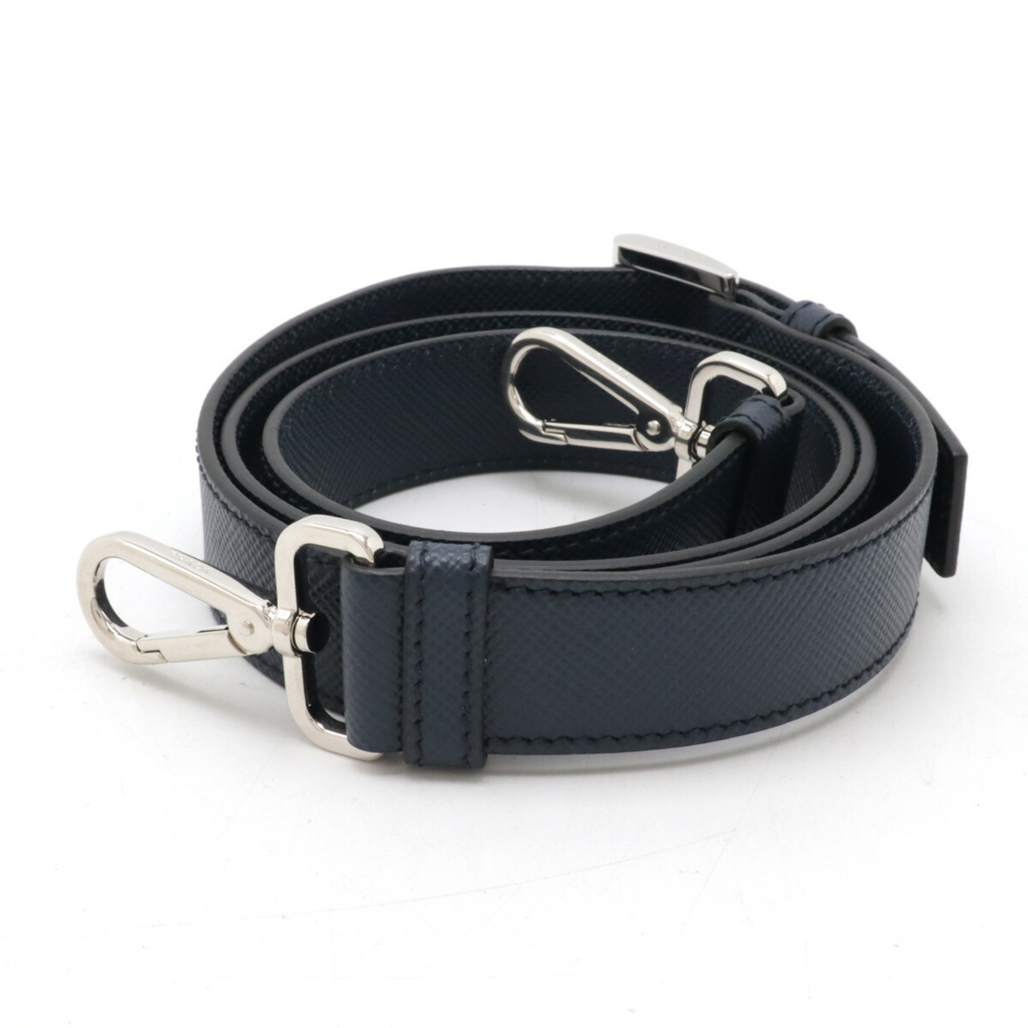 PRADA SAFFIANO shoulder strap, only, Saffiano leather, dark navy