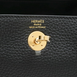 Hermes Lindy Handbag Taurillon Black W Stamp