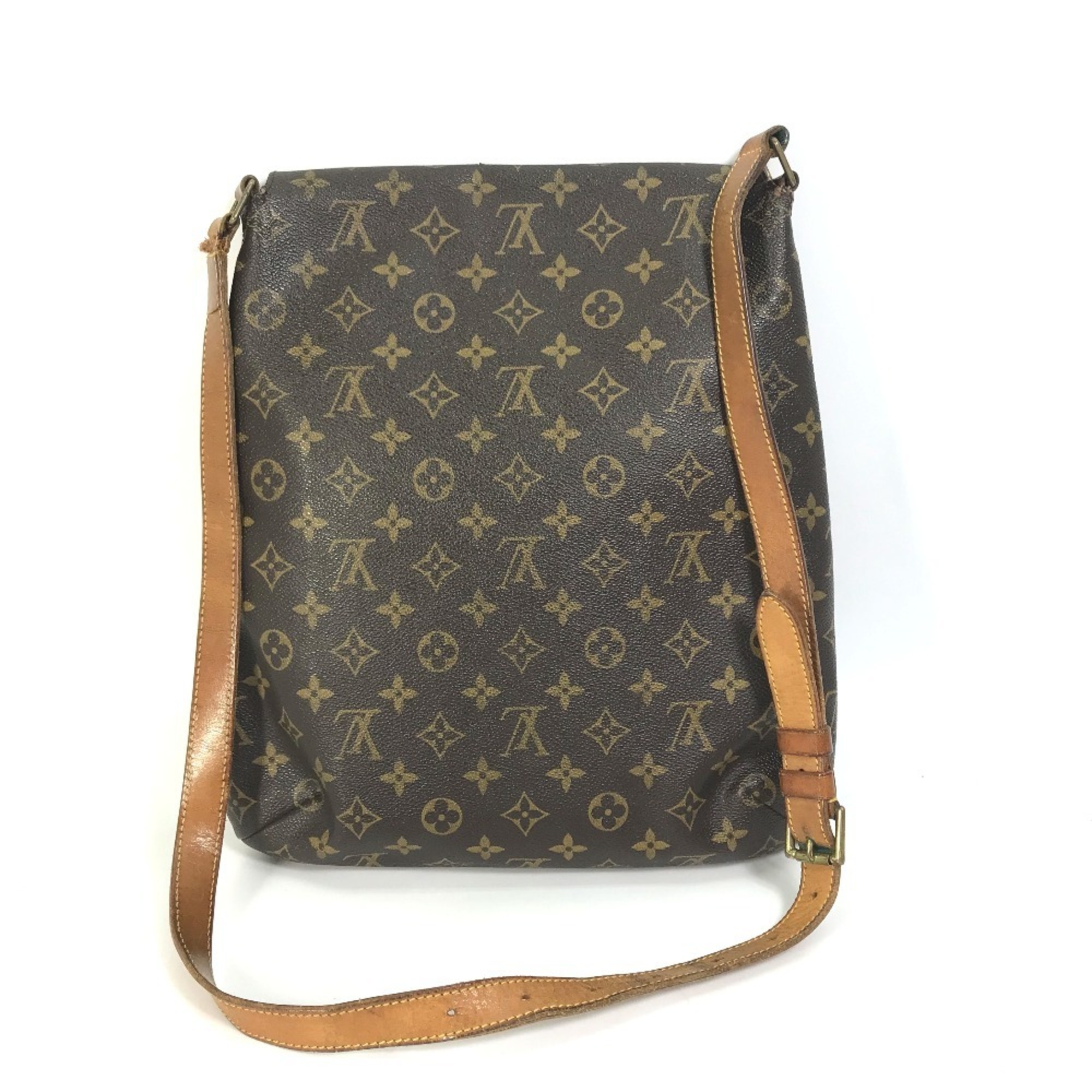 LOUIS VUITTON M51258 Monogram Musette Salsa Shoulder Bag Canvas Women's Brown