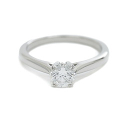 Harry Winston Solitaire Diamond Ring Round Cut 0.52ct Pt950