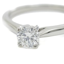 Harry Winston Solitaire Diamond Ring Round Cut 0.52ct Pt950