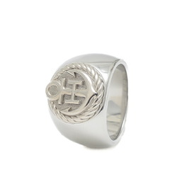 Hermes Anchor Ring Silver Men's #60