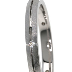 Tiffany & Co. Streamer Narrow 5P Diamond Ring, 18K White Gold, Women's, TIFFANY