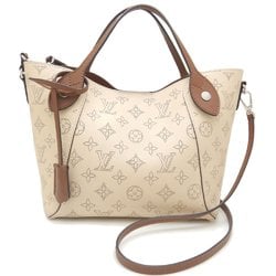 LOUIS VUITTON Louis Vuitton Hina PM M51950 Tote Bag Mahina Creme 252127