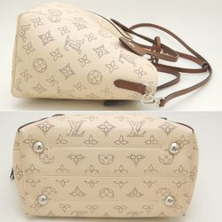 LOUIS VUITTON Louis Vuitton Hina PM M51950 Tote Bag Mahina Creme 252127