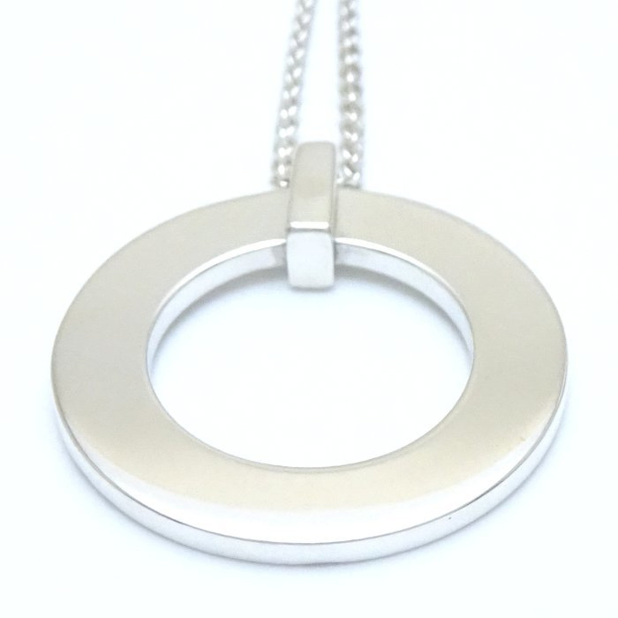 TIFFANY&Co. Tiffany Atlas Circle Necklace, Silver 925, 292415